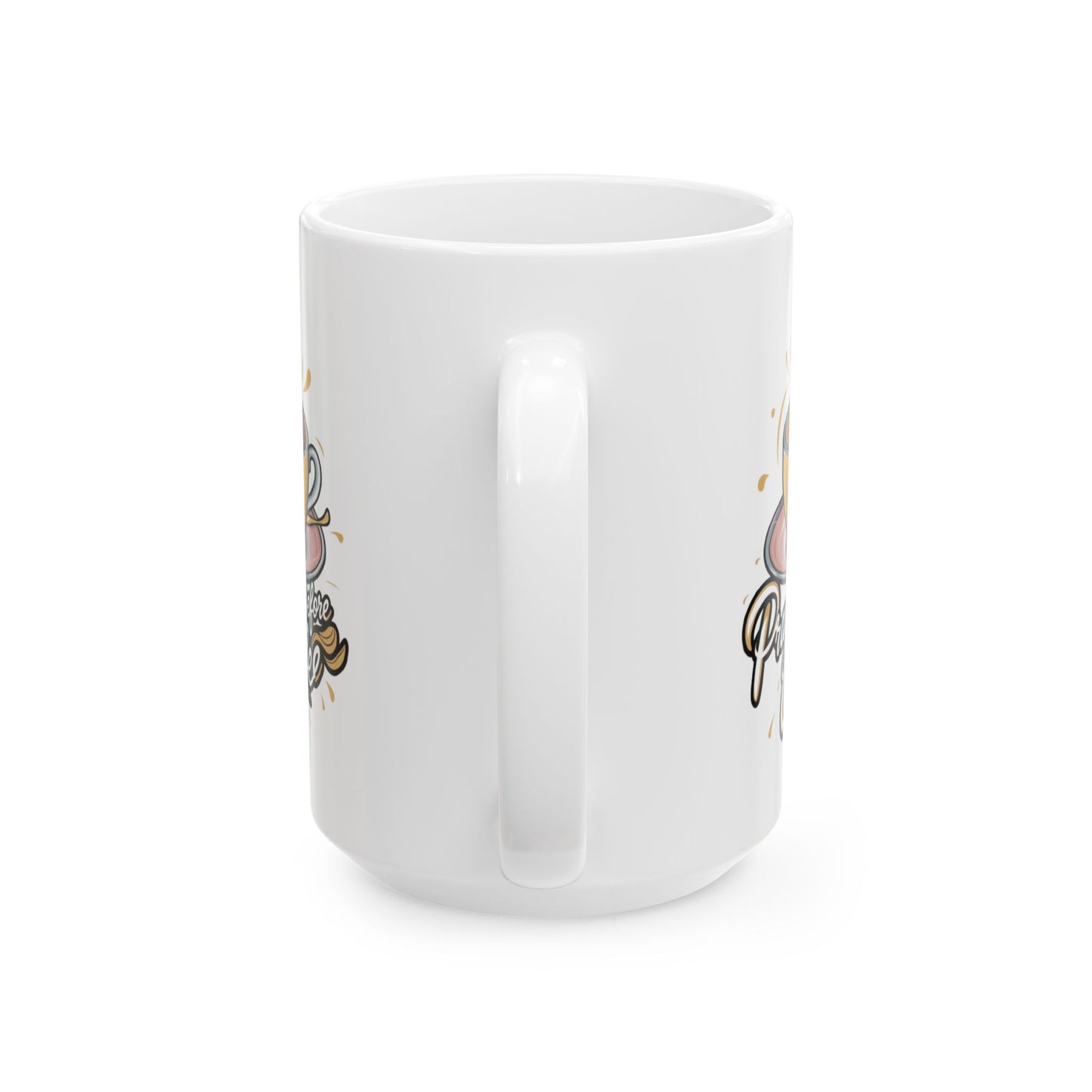 Start Your Day Right: 'Prayer Before Coffee' Inspirational Ceramic Mug