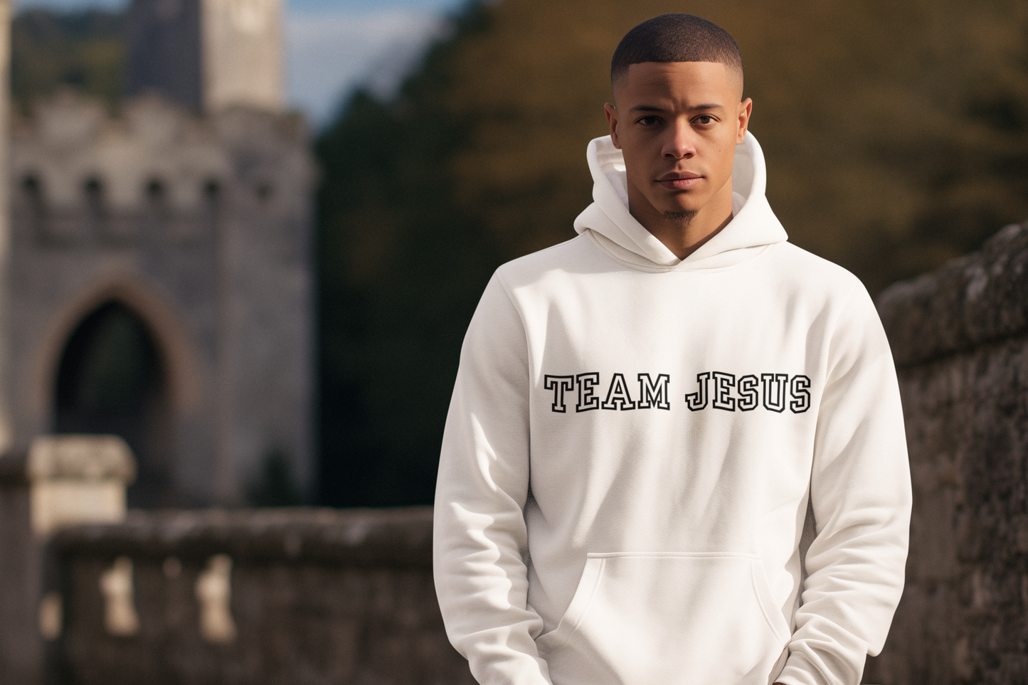 Team Jesus Everyday Three-Panel Fleece Hoodie