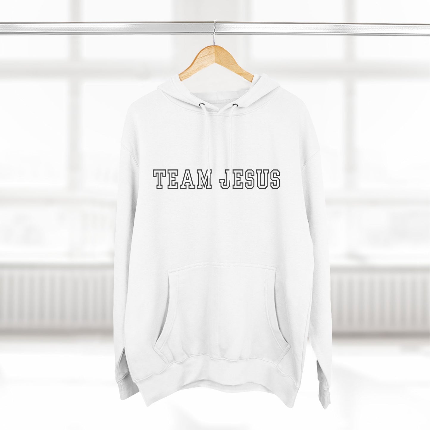 Team Jesus Everyday Three-Panel Fleece Hoodie