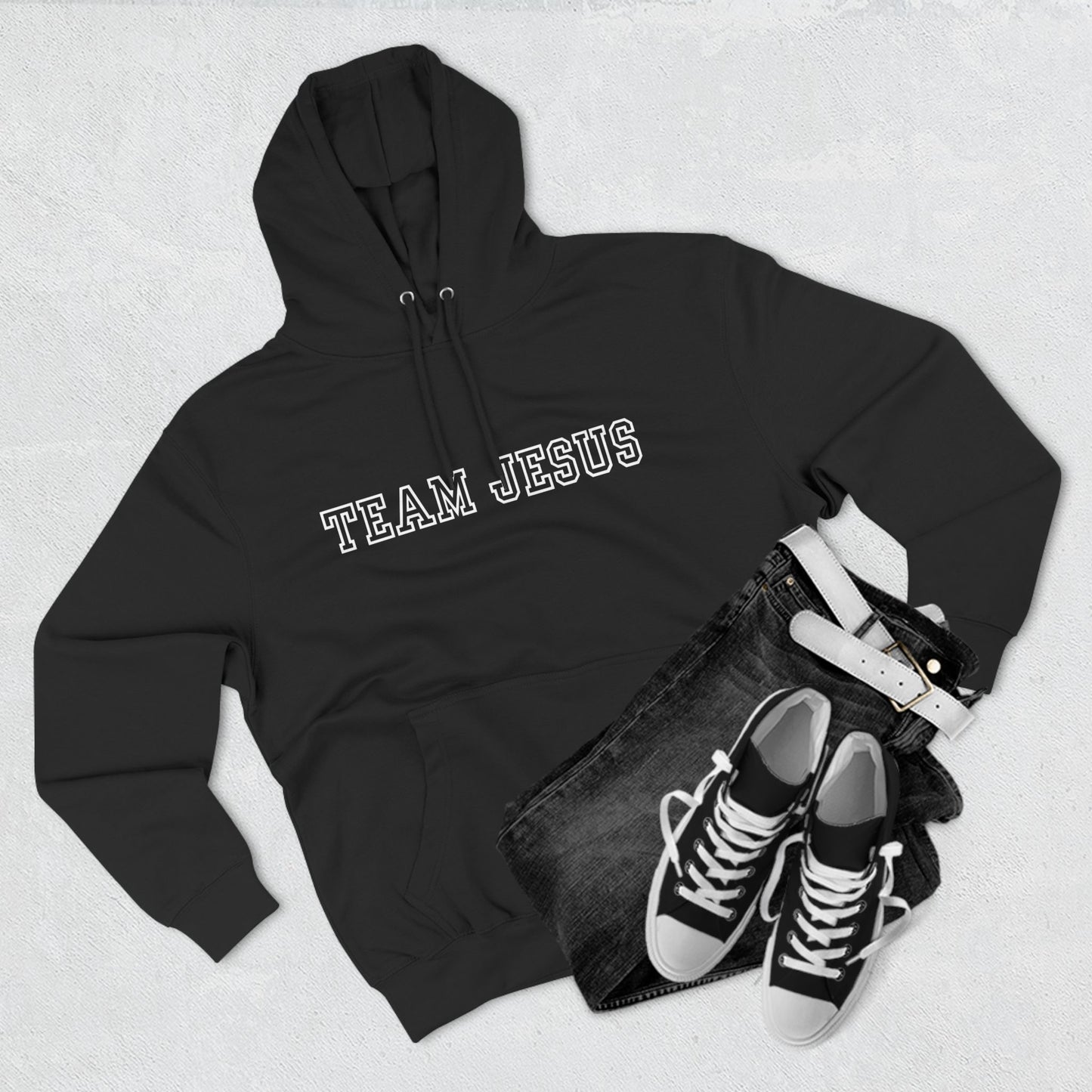 Team Jesus Everyday Three-Panel Fleece Hoodie