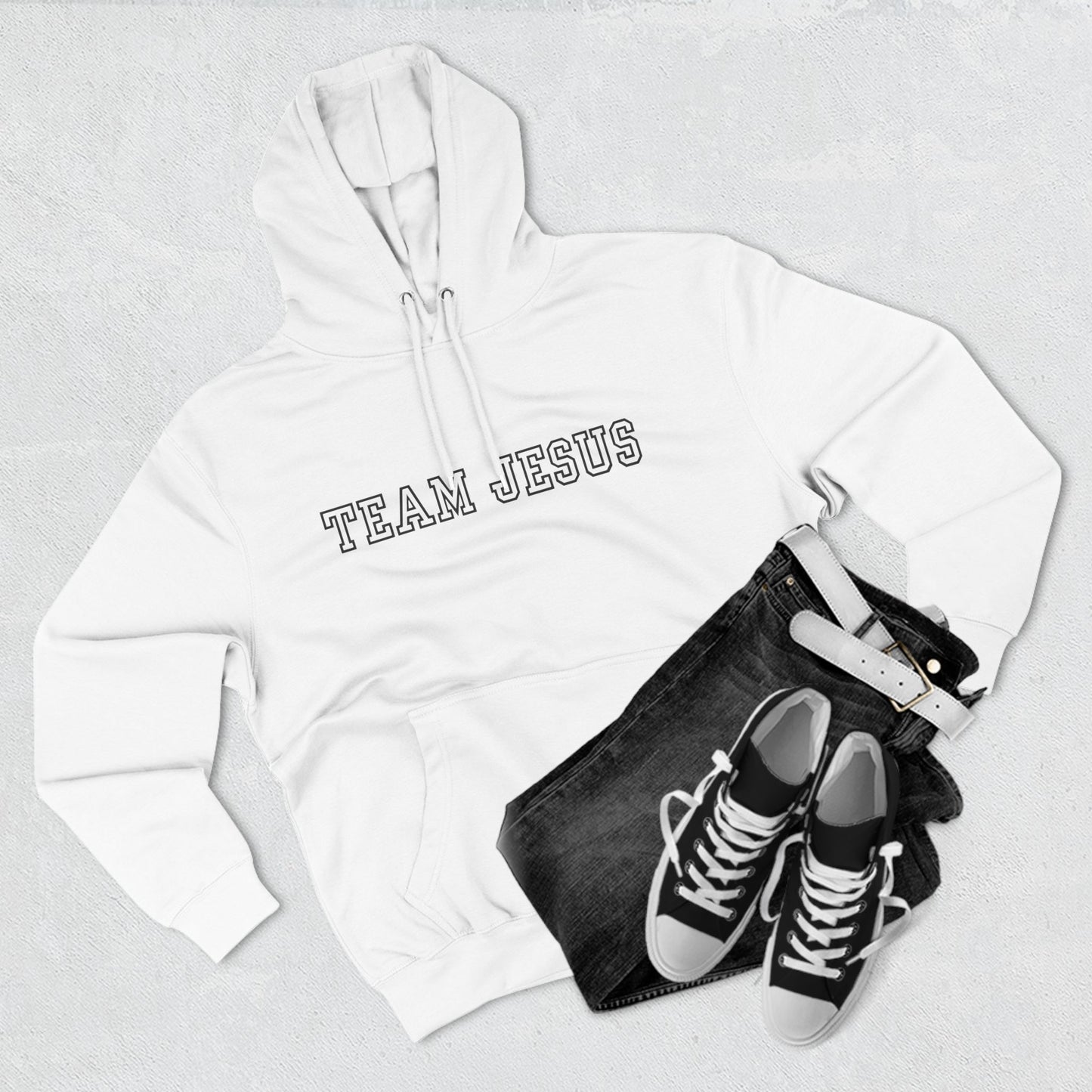 Team Jesus Everyday Three-Panel Fleece Hoodie