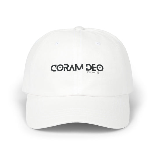 Coram Deo Dad Cap White